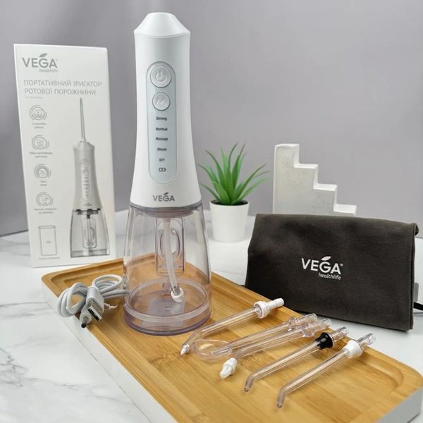 Портативний іригатор ротової порожнини Vega VT-1500 (КНР) НФ-00000702 фото