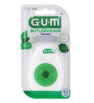 Зубная нить с мятой Gum Butlerweave 1855 (Испания), 55 м НФ-00000233 фото