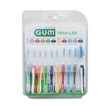 Набор межзубных ершиков Gum Trav-Ler ассорти (Испания), 10 шт НФ-00000071 фото