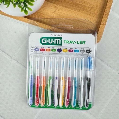 Набор межзубных ершиков Gum Trav-Ler ассорти (Испания), 10 шт НФ-00000071 фото