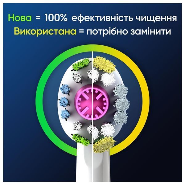 Змінні насадки на електричну зубну щітку Oral-B 3D White EB18pRX (Німеччина), 4 шт НФ-00000613 фото