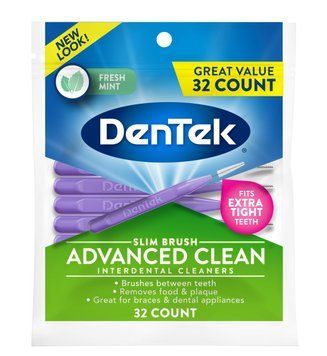 Межзубные очистители DenTek Easy brush для сверхузких промежутков (США), 32 шт НФ-00000717 фото