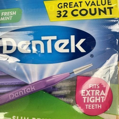 Міжзубні очищувачі DenTek Easy brush для надвузьких проміжків (США), 32 шт НФ-00000717 фото