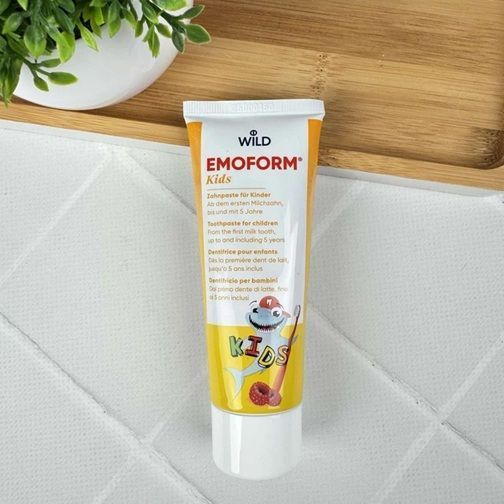 Дитяча зубна паста Dr. Wild Emoform kids (Швейцарія), 0-5 років, 75 мл НФ-00000171 фото