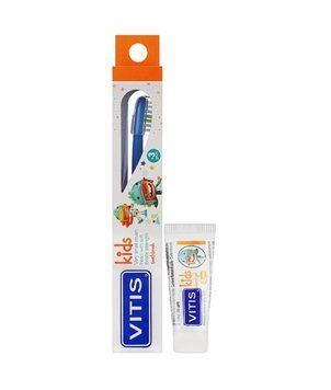 Дитяча зубна щітка + паста Vitis Kids 10мл (Іспанія) НФ-00001048 фото
