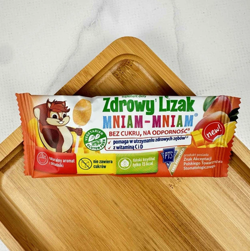 Льодяник з ксилітом Zdrowy Lizak Mniam-Mniam (Польща) НФ-00000853 фото