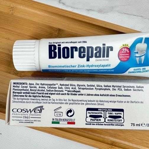 Зубна паста Biorepair Абсолютний захист та відновлення Адвансед (Італія), 75 мл НФ-00000689 фото