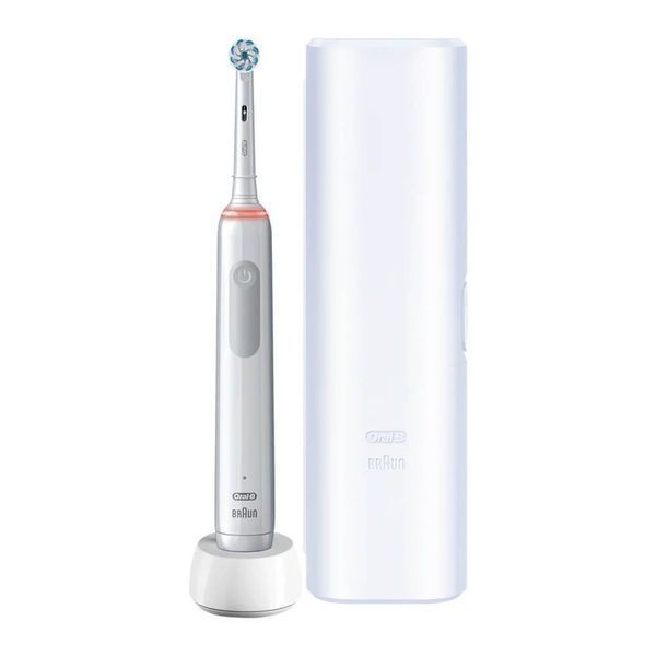 Электрическая зубная щетка с футляром Braun Oral-B Pro Series 3 3500 White (D505.513.3X) (Германия) НФ-00000680 фото