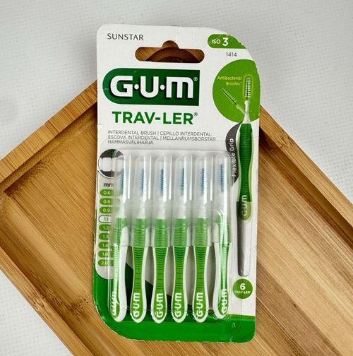 Набір міжзубних йоржиків Gum Trav-Ler (Іспанія), 6 штук НФ-00000120 фото