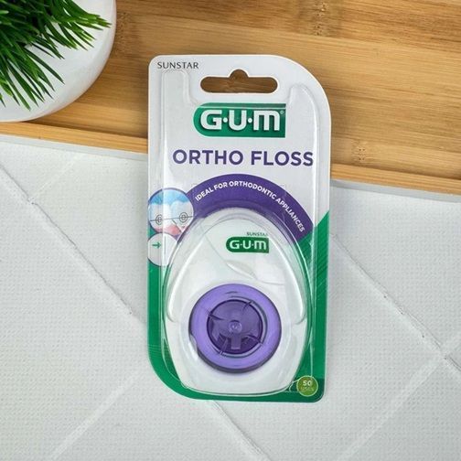 Зубная нить Gum Ortho ортодонтическая (Испания), 50 м НФ-00000174 фото