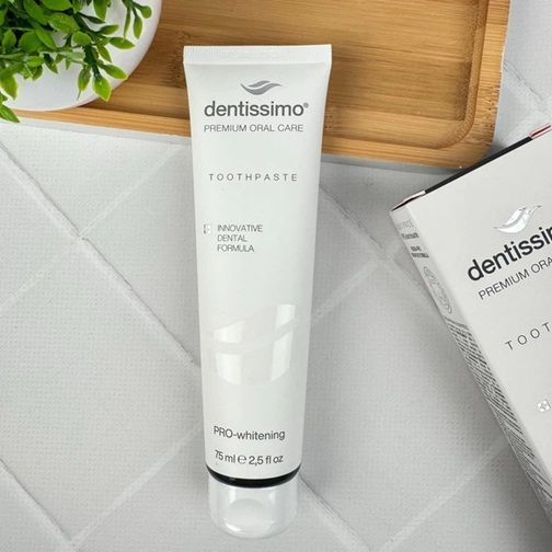 Зубная отбеливающая паста Dentissimo Pro Whitening (Италия), 75мл НФ-00000477 фото